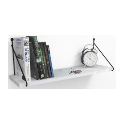 Prateleira de parede ARMONI 20x72 cm branco
