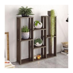 Suporte para plantas NEVADA 93x90 cm castanho