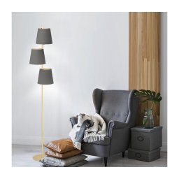 Eglo 99612 - Candeeiro de chão ALMEIDA 3xE27/40W/230V