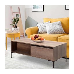 Mesa de centro 42x103 cm castanho