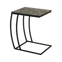 Mesa de cabeceira 65x35 cm preto