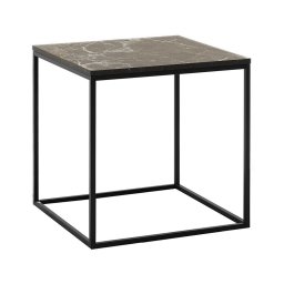 Mesa de centro 52x50 cm preta