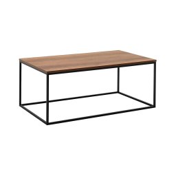Mesa de centro 42x100 cm cor castanha