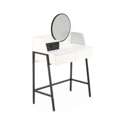 Toucador AGNES 120x80 cm branco/preto