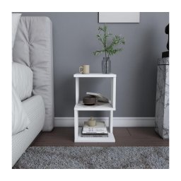 Mesa de cabeceira CARTER 49,4x29,6 cm branco