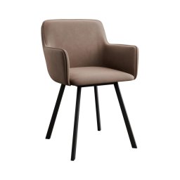 Cadeira de jantar AMELIA taupe