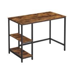 Mesa de escritório SOLEA castanha/preta