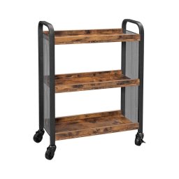 Mesa de servir MARGE castanha/preta