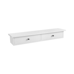 Prateleira de parede com compartimentos SHELFY branca