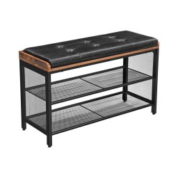 Sapateira DAVOR castanha/preta
