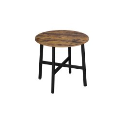 Mesa de jantar ELDUR castanha/preta
