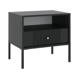 Mesa de cabeceira LUE preta