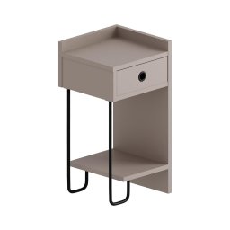 Mesa de cabeceira SONY taupe