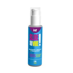 Lubrificante à Base de Água C/ Vibração Slide and Vibe Intt (35 ml)