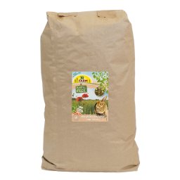 5kg Plastic Free sem pellets JR Farm para coelhos anões