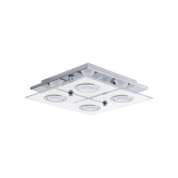 Eglo 75378 - Plafon LED RGB dimável CABO-C 4xGU10/4W/230V com DO