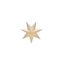 Markslöjd 704419 - Decoração de Natal SOLVALLA 1xE14/25W/230V dourado 45 cm