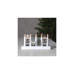 Eglo 411291 - Castiçal de Natal JULIA 5xE10/3W/230V