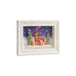 Markslöjd 705554 - Decoração LED Natal REINHARD LED/0,06W/4xAA/branco quente