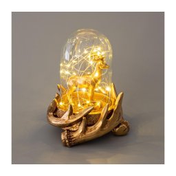 Decoração de Natal LED 12xLED/3xAAA branco quente