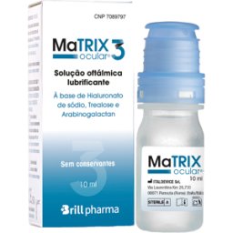 Brill Pharma Matrix Ocular 3 Solução Oftálmica 10ml