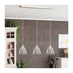 Eglo 43632 - Candelabro suspenso COPLEY 3xE27/40W/230V