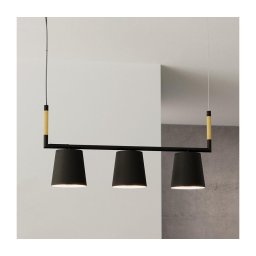 Eglo 43612 - Candelabro suspenso LACEY 3xE27/40W/230V