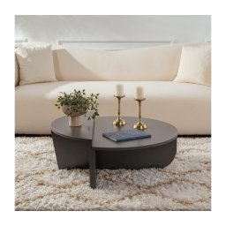 Conjunto 2x Mesa de centro ORION antracita