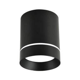 Foco TUBA 1xGU10/15W/230V preto