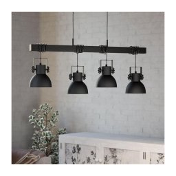 Eglo 43726 - Candelabro suspenso SHIREBROOK 4xE27/40W/230V