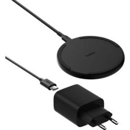 Belkin Carregador BoostCharge Qi Wireless Charging Pad 15W + Adaptador de Corrente - Preto