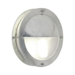 Nordlux - Iluminação de parede exterior MALTA 1xE27/60W/230V IP54 prateado