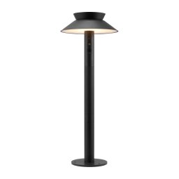 Nordlux - Lâmpada solar LED com sensor LED/5W/3,7V IP44 preta 60 cm