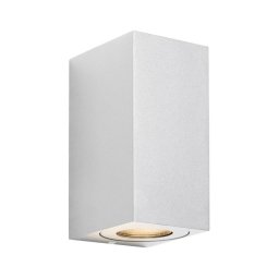 Nordlux - Aplique de parede para exterior CANTO 2xGU10/28W/230V IP44 branco