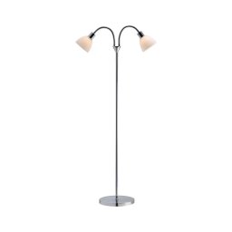 Nordlux - Candeeiro de pé RAY 2xE14/25W/230V cromado brilhante