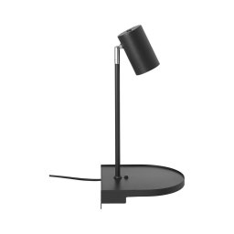 Nordlux - Aplique de parede com prateleira CODY 1xGU10/15W/230V preto