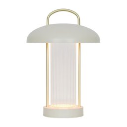 Nordlux - LED dimerizável. Candeeiro de mesa tátil recarregável MIRANO LED/3W/3,7V bege