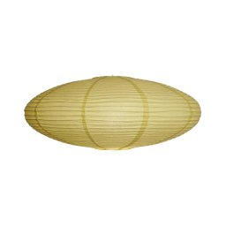 Nordlux - Cúpula para lustre VILLO E27 Ø 60 cm amarela