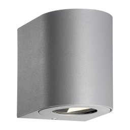 Nordlux - Aplique de parede LED exterior CANTO 2xLED/5,5W/230V IP44 cinzento