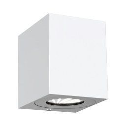 Nordlux - Aplique de parede LED para exterior CANTO 2xLED/6W/230V IP44 branco