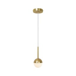Nordlux - Pendente em cabo CONTINA 1xG9/5W/230V latão