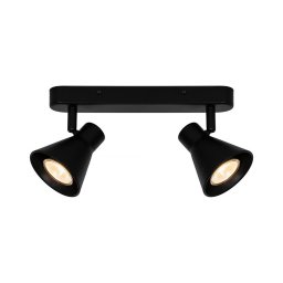 Nordlux - Foco de teto EIK 2xGU10/35W/230V preto