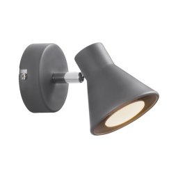Nordlux - Candeeiro de parede EIK 1xGU10/35W/230V, cinzento