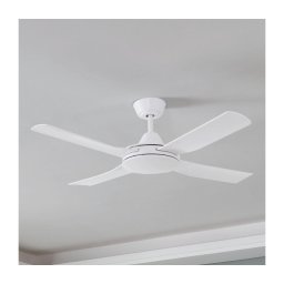 Eglo 35088 - Ventilador de teto BONDI 52W/230V branco com DO