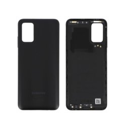 Tampa Traseira Samsung Galaxy A03S Preto Com Lentes