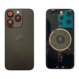 Tampa Traseira iPhone 15 Pro Preto Com Lentes