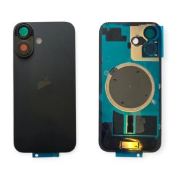 Tampa Traseira iPhone 16 Preto Com Lentes