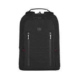 Wenger - Mochila para computador portátil 16 l 16" com bolsa para tablet 12" Cidade Traveler preto