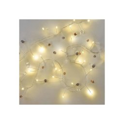 Guirlanda de LED 40xLED/3xAA 1,5 m branco quente