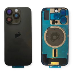 Tampa Traseira iPhone 16 Pro Preto Com Lentes